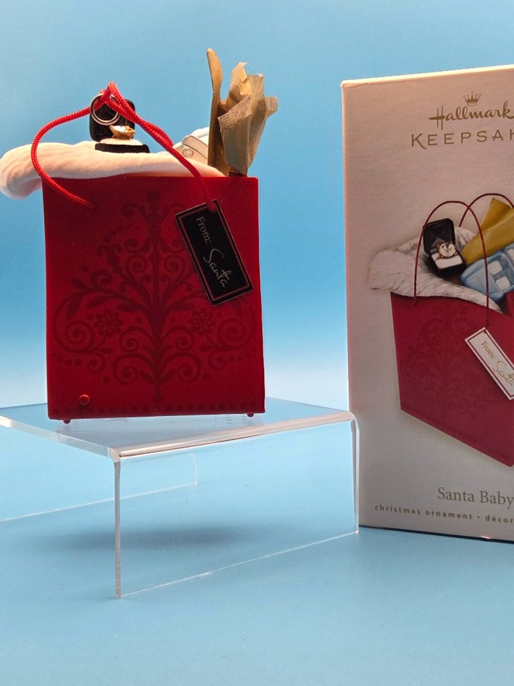 Hallmark Keepsake Ornament 2008 "Santa Baby" - Like New